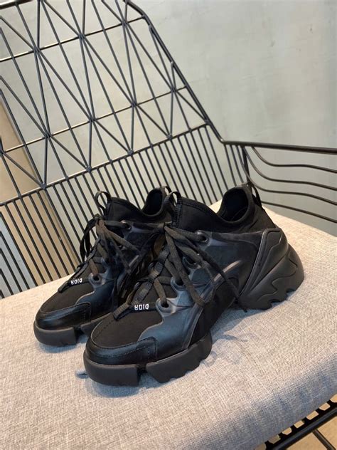 dior d connect black sneakers